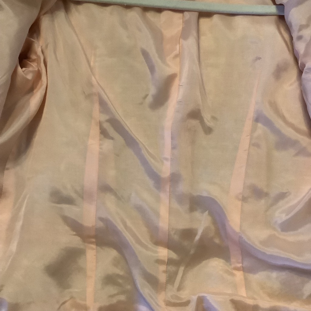 Women's Georgiou Studio Blazer Pink White Size 8 - Picture 14 of 14